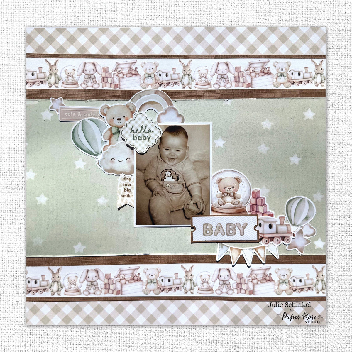 Boho Baby Embossed Die Cuts 35092 - Paper Rose Studio