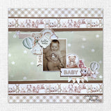 Boho Baby Embossed Die Cuts 35092 - Paper Rose Studio