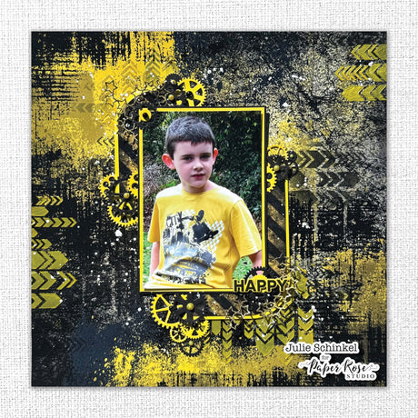 Stacked Sentiments No. 2 Metal Cutting Die Set 34389 - Paper Rose Studio