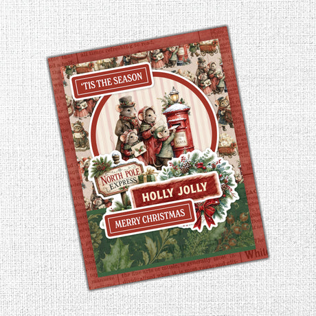 Christmas at Holly House Embossed Die Cuts 37606