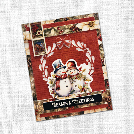 Vintage Christmas 2.0 Embossed Die Cuts 37594