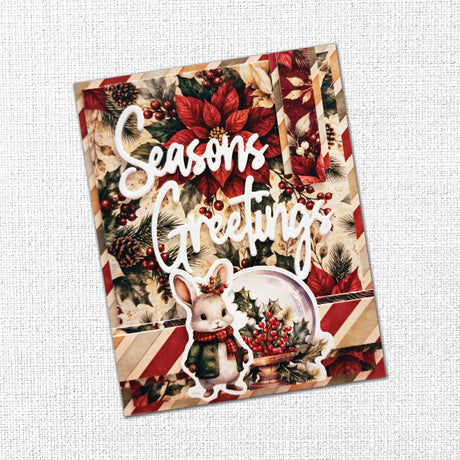 Vintage Christmas 1.0 Embossed Die Cuts 37591