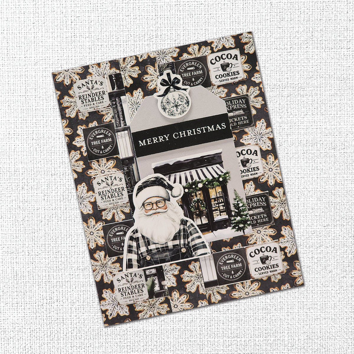 Mistletoe Market Papercuts Cardmaking Kit 37039