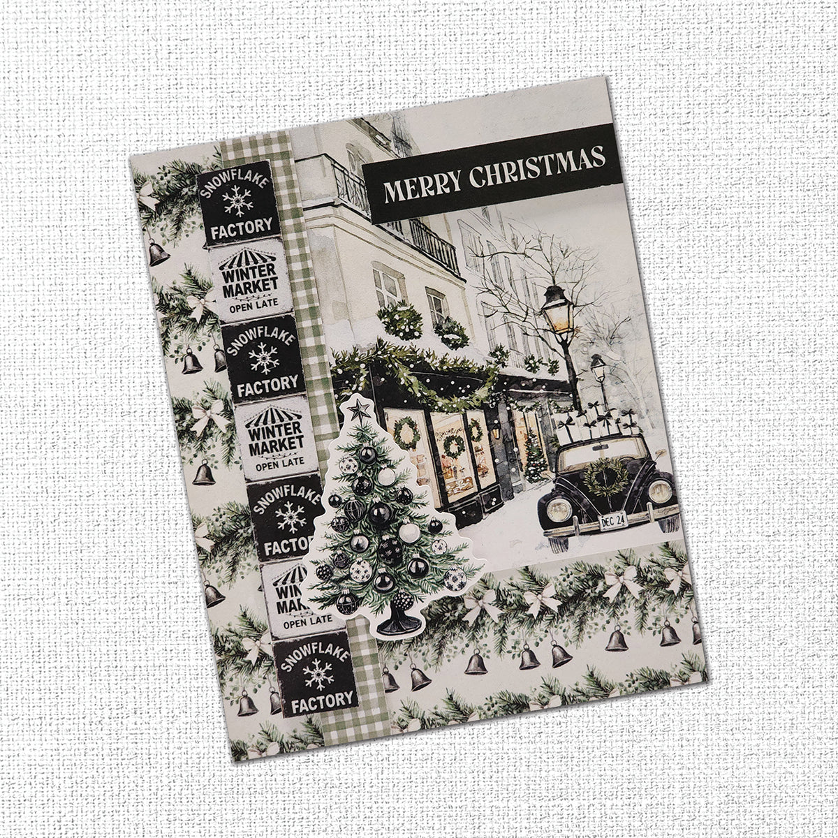 Mistletoe Market Papercuts Cardmaking Kit 37039