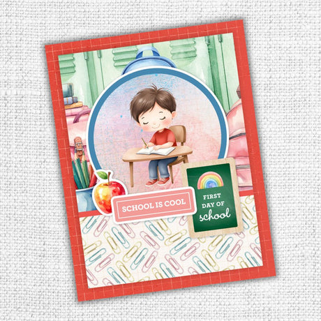 School Days 6x8" Quick Cards Die Cuts 36532