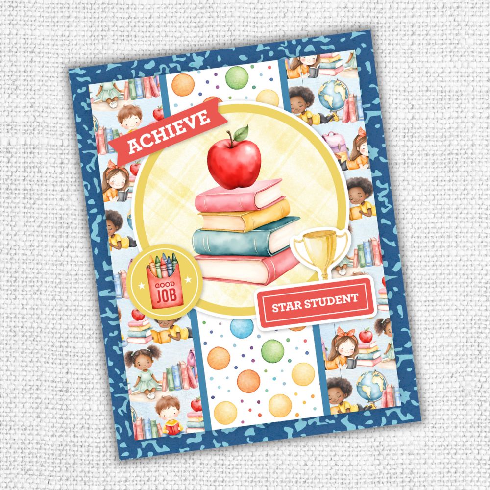 School Days 6x8" Quick Cards Kit 36529