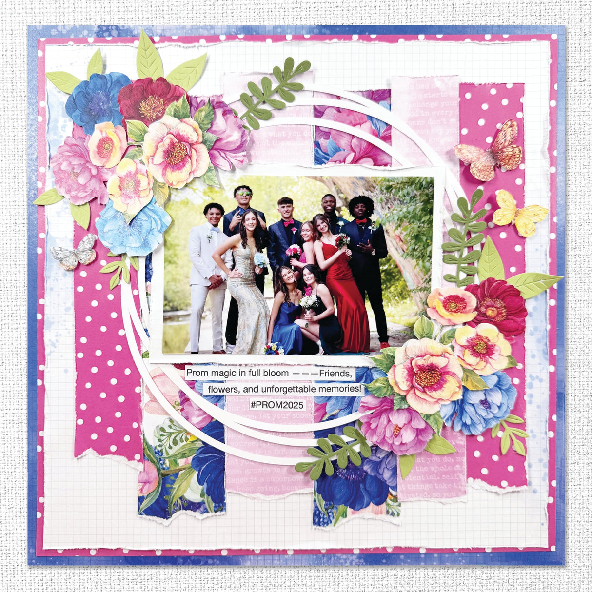 Peony Garden 12x12 Paper Collection 23272 - Paper Rose Studio