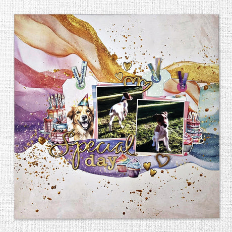 Birthday Fun Tags & Tickets Embossed Die Cuts 33309 - Paper Rose Studio