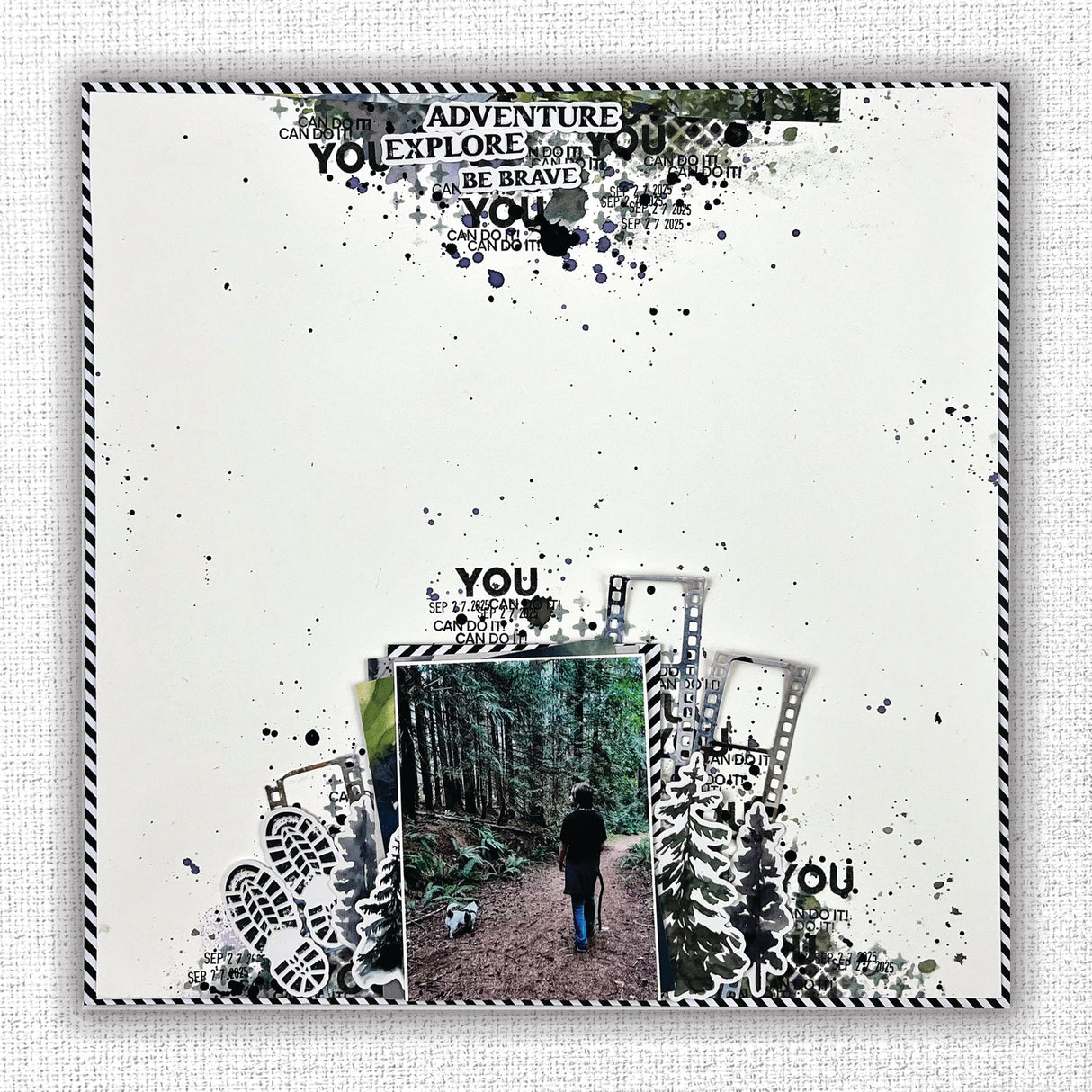 Stacked Sentiments No. 2 4x6" Clear Stamp Set 34386 - Paper Rose Studio