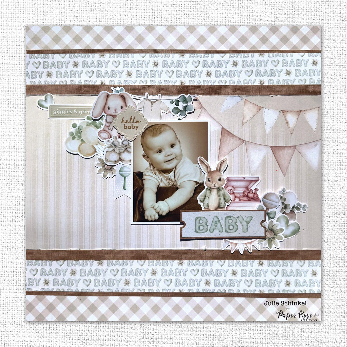 Boho Baby Embossed Die Cuts 35092 - Paper Rose Studio