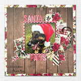 Christmas Holly Tags & Tickets Embossed Die Cuts 35169 - Paper Rose Studio