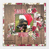 Christmas Holly Tags & Tickets Embossed Die Cuts 35169 - Paper Rose Studio