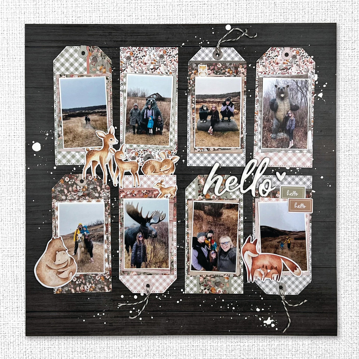 Woodland Friends 6x8" Quick Cards Collection 29982 - Paper Rose Studio