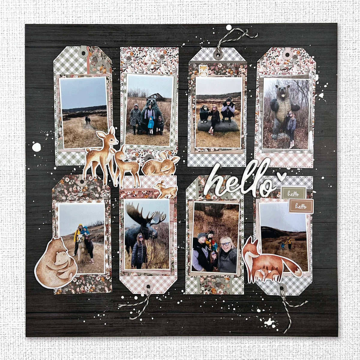 Woodland Friends 6x8" Quick Cards Collection 29982 - Paper Rose Studio