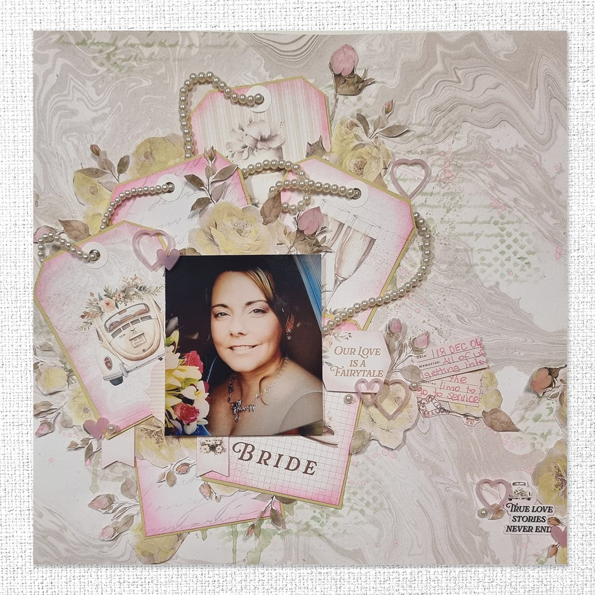 Wedding Joy Tags & Tickets Embossed Die Cuts 34332 - Paper Rose Studio