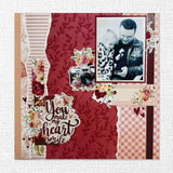 Vintage Rose Embossed Die Cuts 33645 - Paper Rose Studio