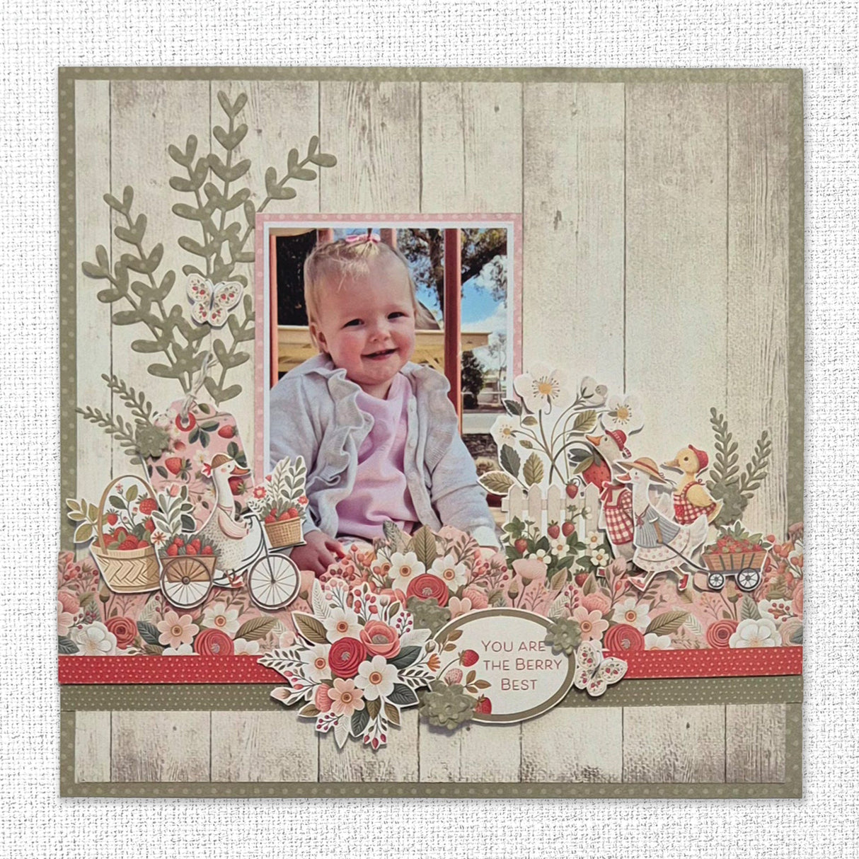 Strawberry Friends Cut Aparts Paper Pack 34908 - Paper Rose Studio