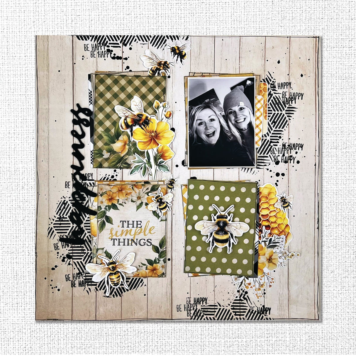 Bees & Butterflies Embossed Die Cuts 33585 - Paper Rose Studio