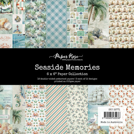 Seaside Memories 6x6 Paper Collection 33771 - Paper Rose Studio