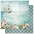 Seaside Memories B 12x12 Paper (12 pc Bulk Pack) 33756 - Paper Rose Studio