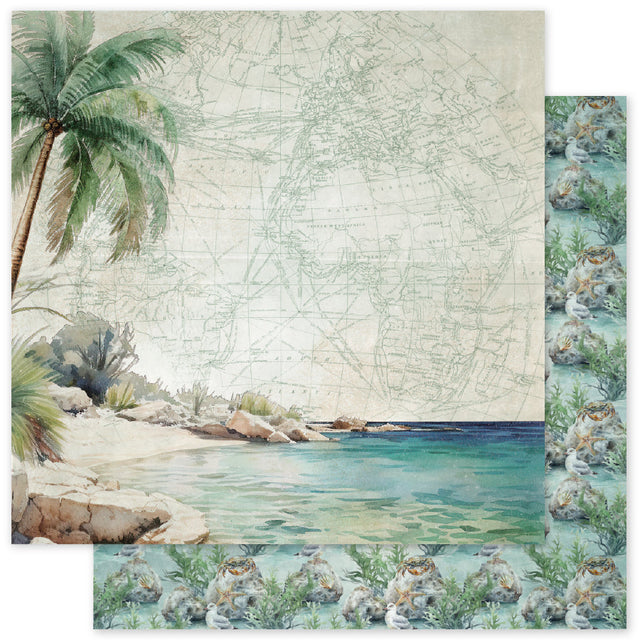 Seaside Memories F 12x12 Paper (12 pc Bulk Pack) 33768 - Paper Rose Studio