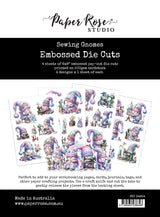 Sewing Gnomes Embossed Die Cuts 34854 - Paper Rose Studio