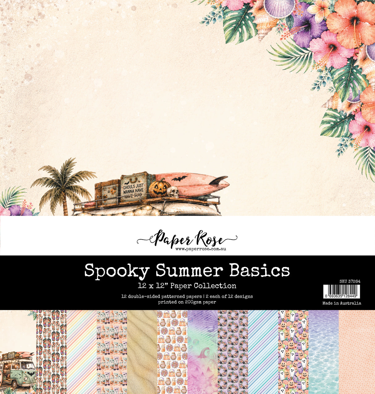 Spooky Summer Basics 12x12 Paper Collection 37264