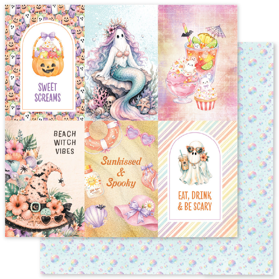 Spooky Summer Basics E 12x12 Paper (12 pc Bulk Pack) 37279