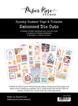 Spooky Summer 6x8" Tags & Tickets Embossed Die Cuts 37285