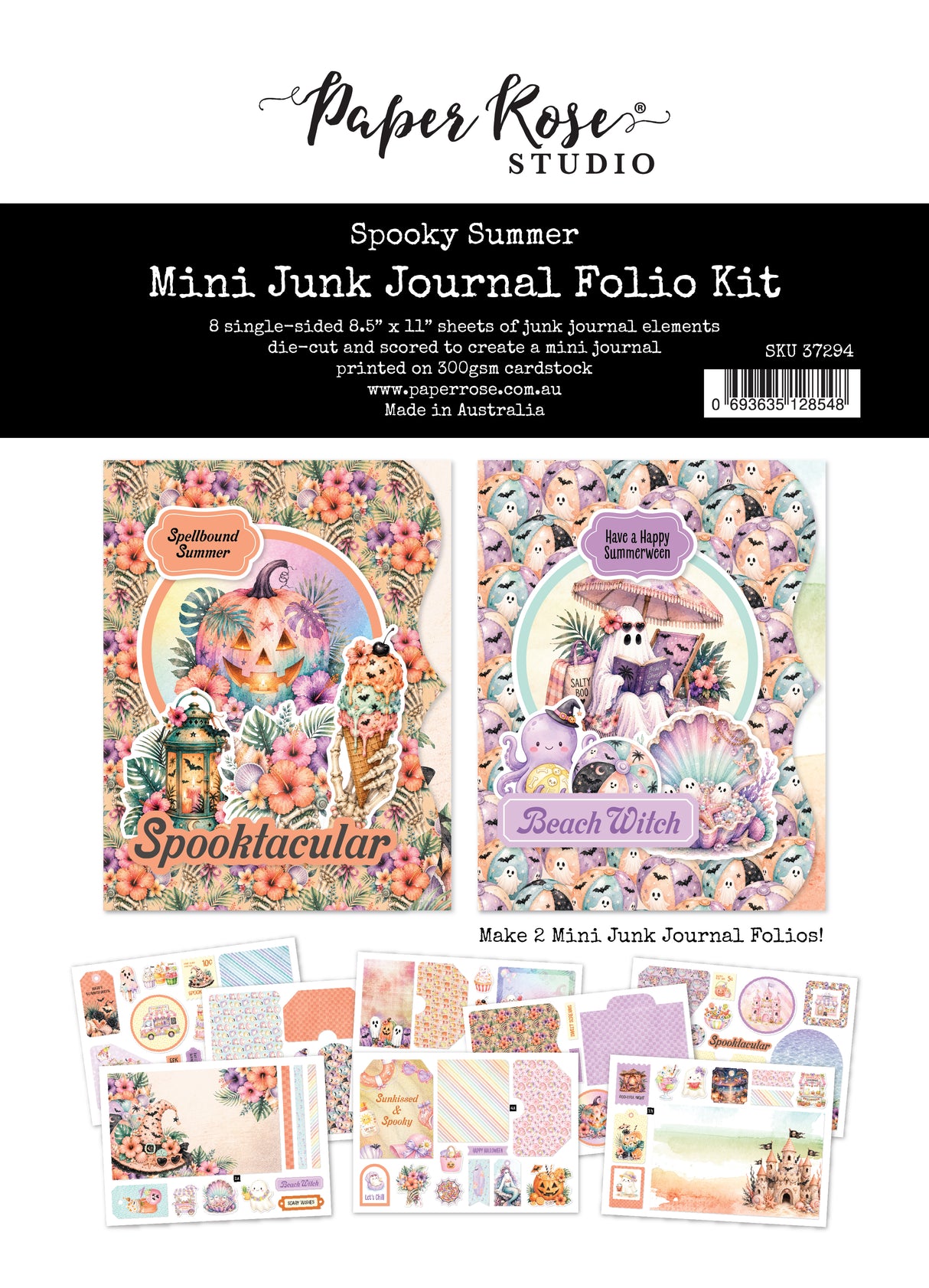 Spooky Summer 8.5x11" Mini Folio Kit 37294