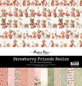 Strawberry Friends Basics 12x12 Paper Collection 34884 - Paper Rose Studio