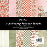 Strawberry Friends Basics 6x6 Paper Collection 34881 - Paper Rose Studio