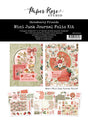 Strawberry Friends 8.5" x 11" Mini Junk Journal Folio Kit 35112 - Paper Rose Studio