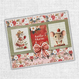 Papercuts Cardmaking Kit - Strawberry Friends 34920 - Paper Rose Studio
