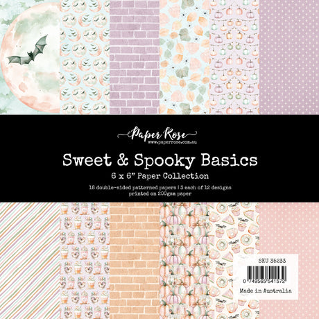 Sweet & Spooky Basics 6x6 Paper Collection 35233 - Paper Rose Studio