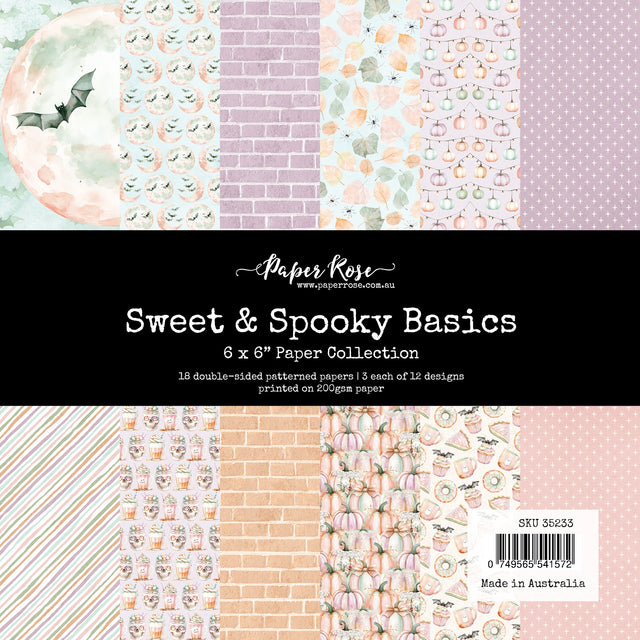 Sweet & Spooky Basics 6x6 Paper Collection 35233 - Paper Rose Studio