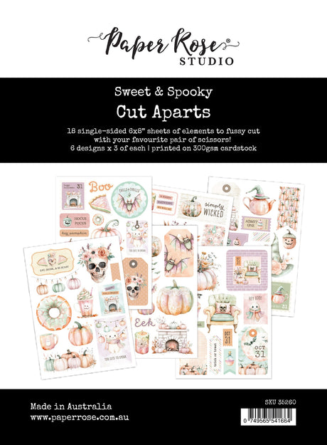 Sweet & Spooky Cut Aparts Paper Pack 35260 - Paper Rose Studio
