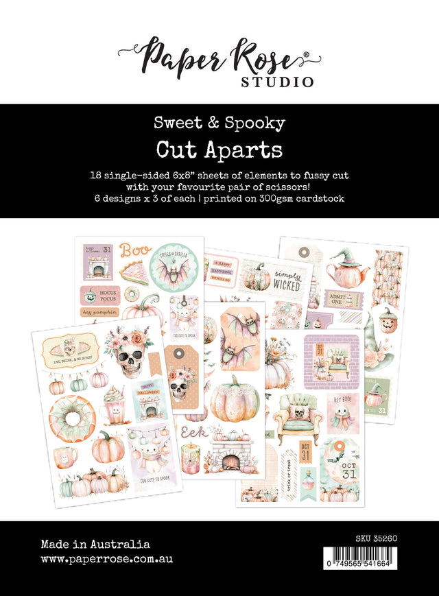 Sweet & Spooky Cut Aparts Paper Pack 35260 - Paper Rose Studio