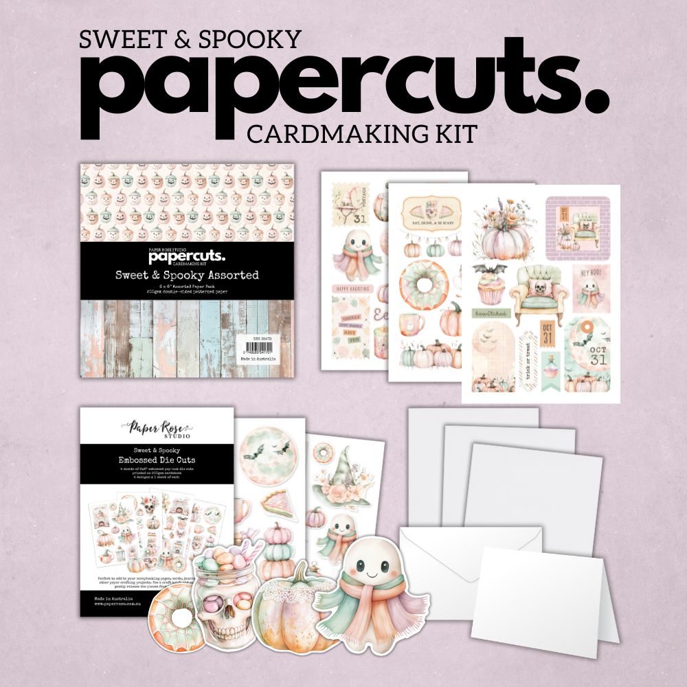 Papercuts Cardmaking Kit - Sweet & Spooky 35272 - Paper Rose Studio