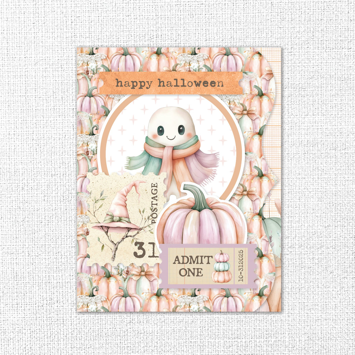 Sweet & Spooky 8.5" x 11" Mini Junk Journal Folio Kit 35275 - Paper Rose Studio