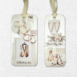 Wedding Joy Tags & Tickets Embossed Die Cuts 34332 - Paper Rose Studio