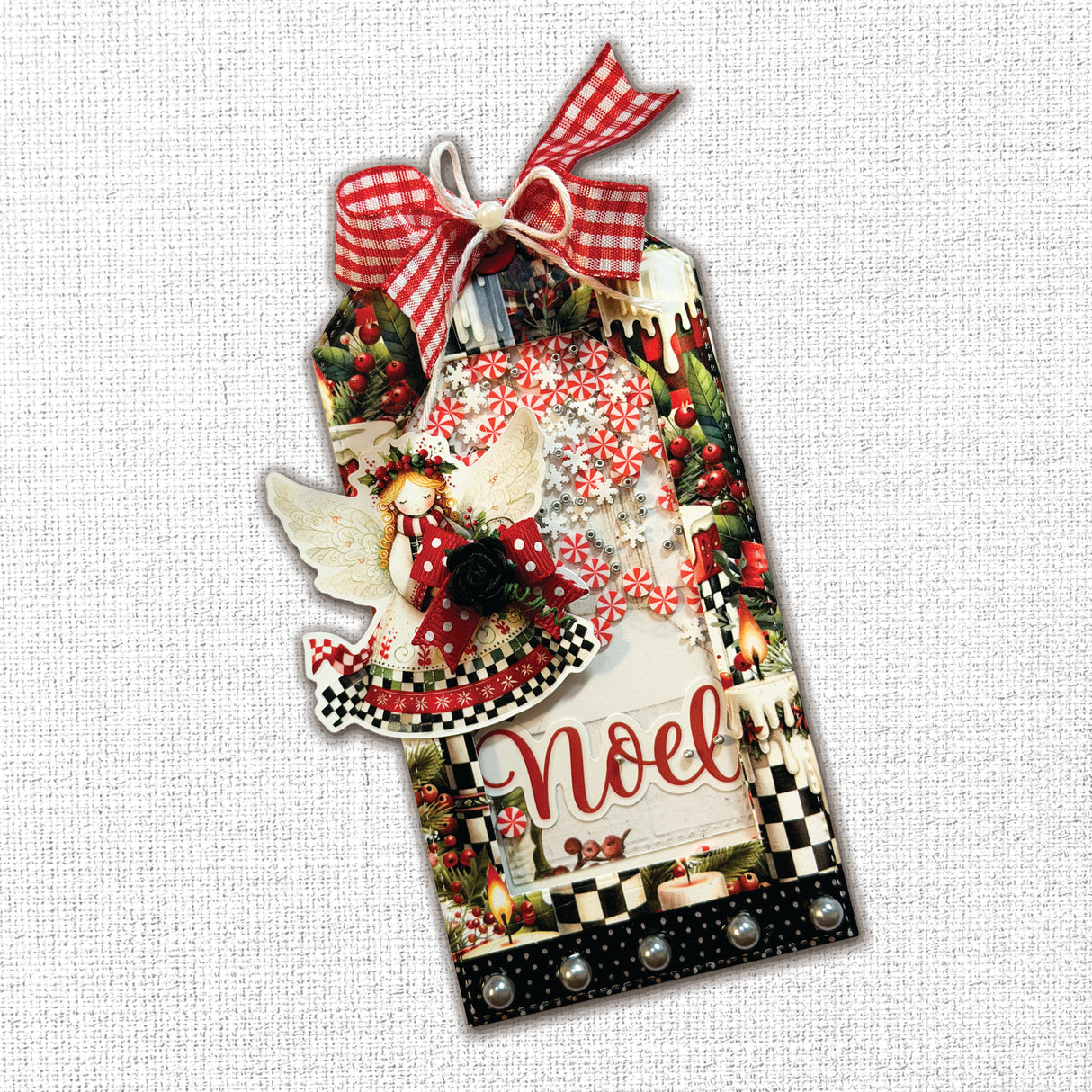 Christmas Wishes 6 x 8" Embossed Die Cuts 37105