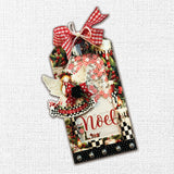 Christmas Wishes 6 x 8" Embossed Die Cuts 37105