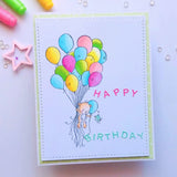 Teddy's Balloons Clear Stamp 30687 - Paper Rose Studio