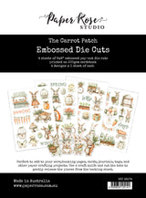 The Carrot Patch 6 x 8" Embossed Die Cuts 36274 - Paper Rose Studio