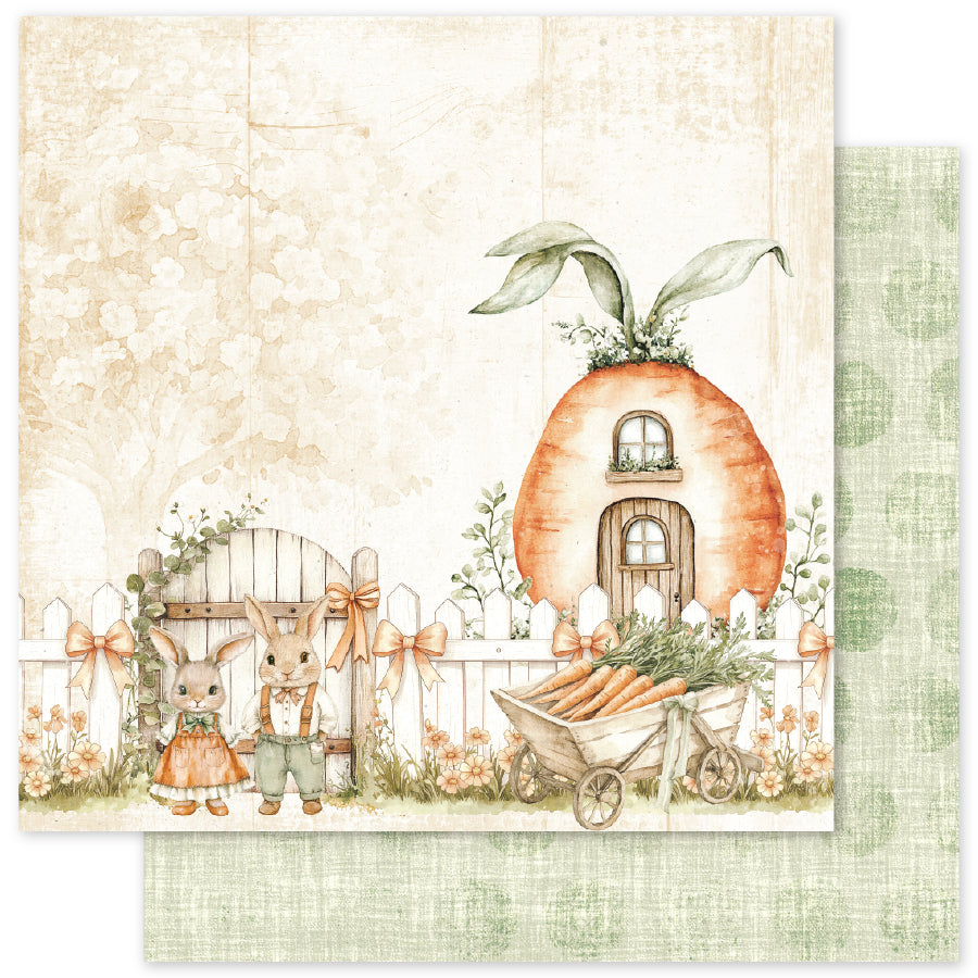 The Carrot Patch F 12x12 Paper (12 pc Bulk Pack)  36271 - Paper Rose Studio