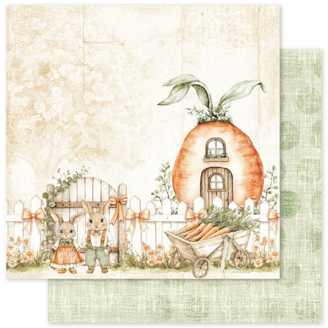 The Carrot Patch F 12x12 Paper (12 pc Bulk Pack)  36271 - Paper Rose Studio