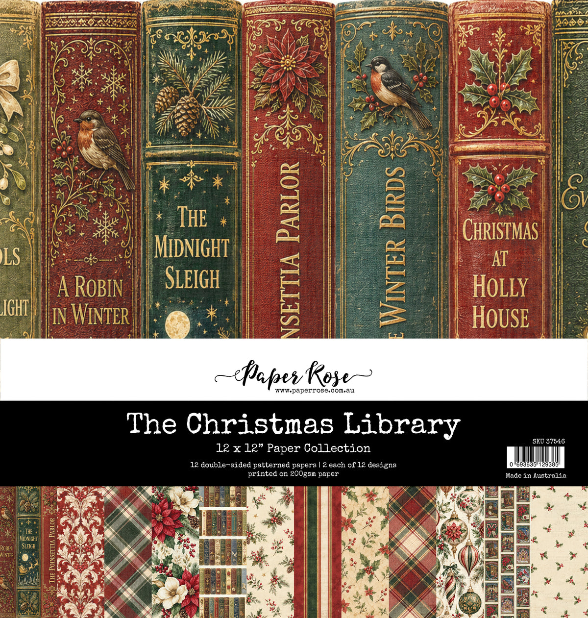 The Christmas Library 12x12 Paper Collection  37546