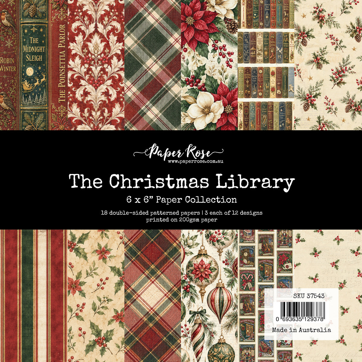 The Christmas Library 6x6 Paper Collection 37543