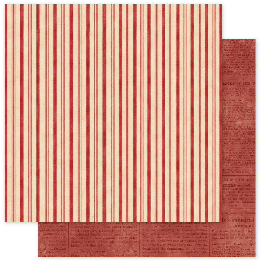 The Christmas Library Basics B 12x12 Paper (12 pc Bulk Pack)  37576